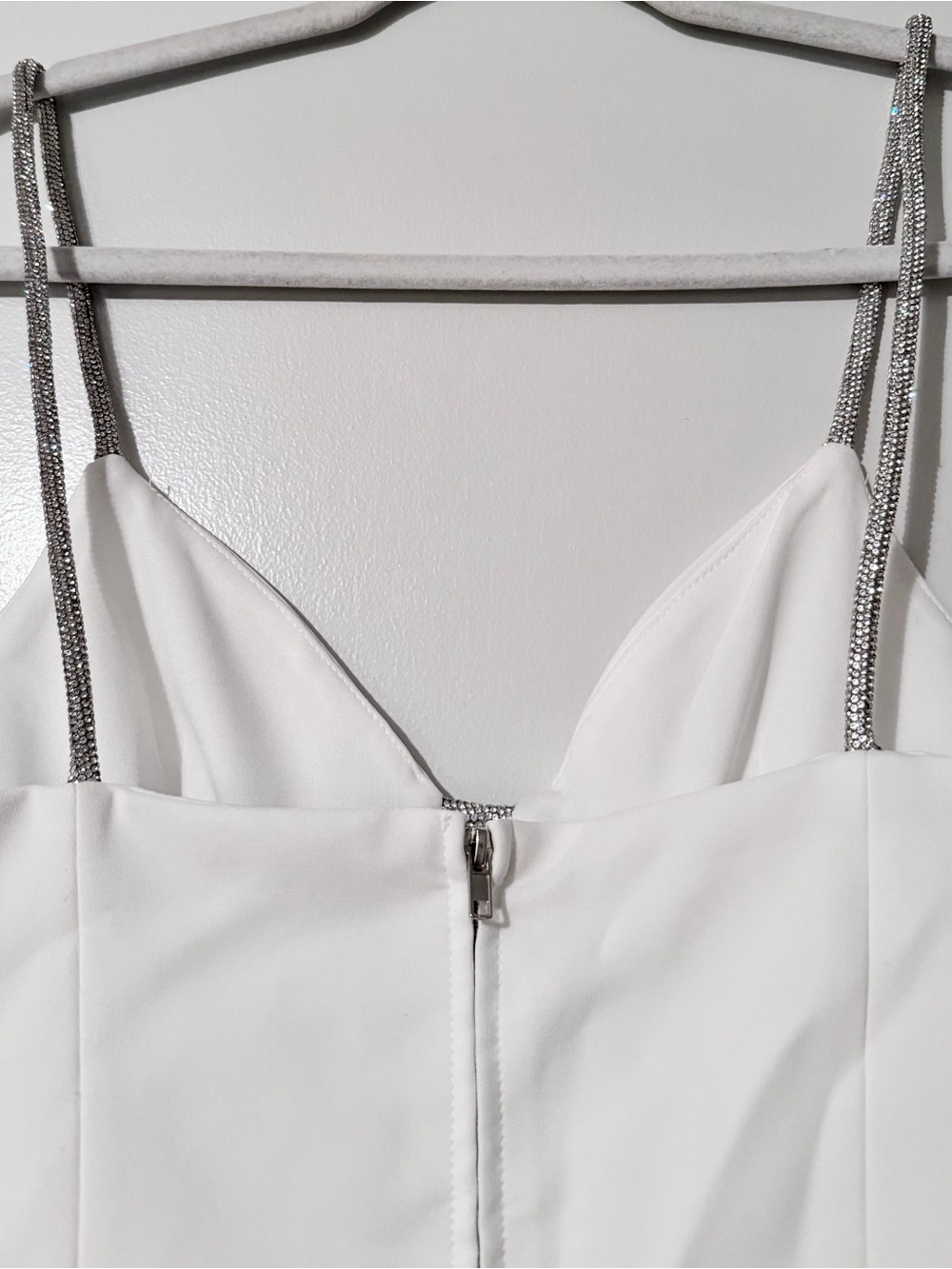 Zara White Rhinestone Top - Picture 10 of 10